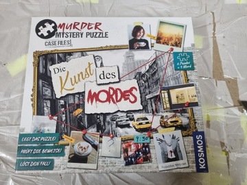 Murder mystery puzzle case files