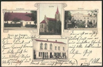 POMIERZYN Pammin Drawsko Kalisz Pom Schloss 1909