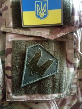 Naszywka Ukraińskich  Wojsk Specjalnych 