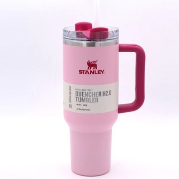 Kubek Stanley cup 40 oz quencher flamingo pink 