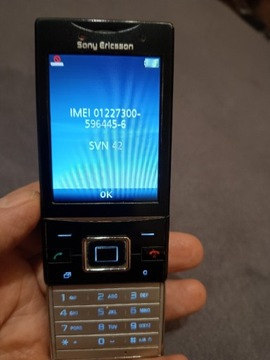 SONY ERICSSON J20i WŁĄCZA SIĘ IMEI z LCD na nalepc