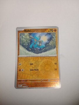 Karta Pokemon (SVI 112)Riolu