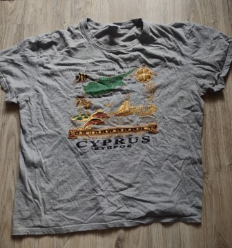 T shirt szary Cyprus L