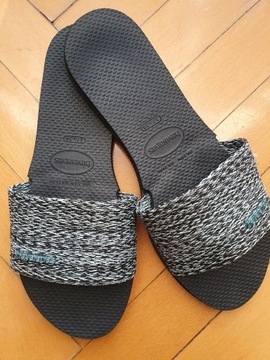 Klapki Havaianas You Malta rozm. 37/38 (jak nowe)