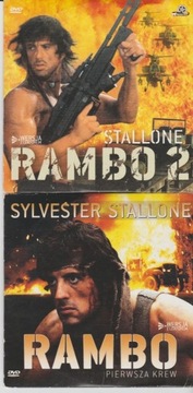 RAMBO + RAMBO 2 Stallone, lektor