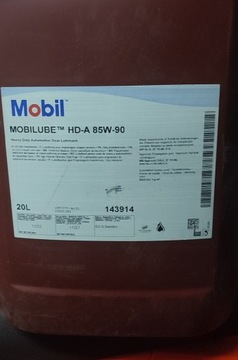 Mobilube HD-A 85W90 olej hydrauliczny 