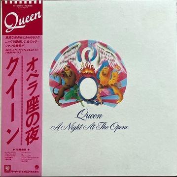 Queen A Night At The Opera Japan P-10075 obi NM