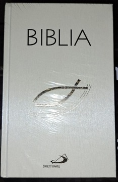 Biblia z rybką z grawerem