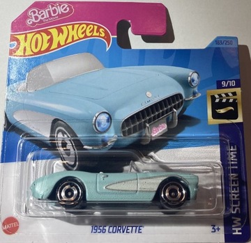 Hot Wheels 1956 Corvette Barbie Nowy 