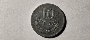 Polska 10 groszy, 1968 r. (L57)