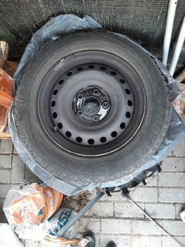 Felgi stalowe 15" 5x114,3 + opony zimowe 205/60R15