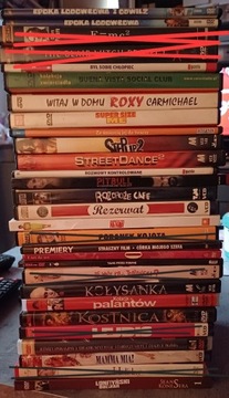 Filmy na DVD i VCD po 9 zł 