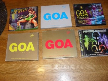 GOA / PSY TRANCE  10 X CD 
