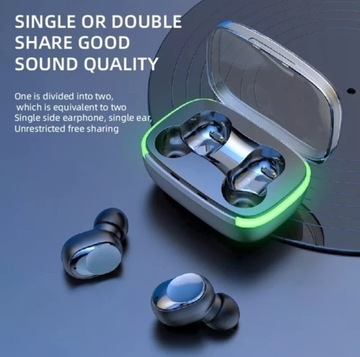 Słuchawki douszne bezprzewodowe bluetooth 