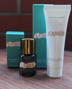 La Mer Lotion do twarzy 15ml + krem do rąk 30ml 