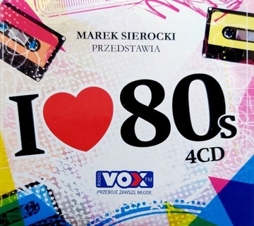 Marek Sierocki Przedstawia I Love 80's 4CD 2012r