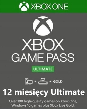 Xbox live gold 365 dni + Game pass Ultimate 365dni
