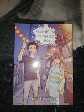 Manga "Kształt twojego głosu"tom 5