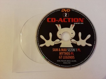 Cd-Action 06/2011 GT Legends Mythos Sam and Max