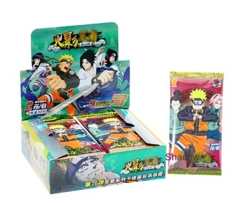 Karty Naruto Booster Karty Do Gry w Wojne Kolekcja