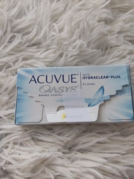 Soczewki ACUVUE OASYS Hydraclear Plus -8,0 2 szt