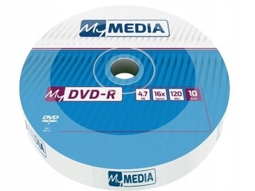 MY MEDIA DVD-R 4.7GB WRAP 10 SPINDLE 69205