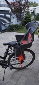 Fotelik rowerowy dziecięcy tylny Polisport