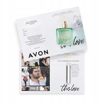 Avon TTA This Love PRÓBKA z ulotką 