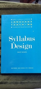 Syllabus Design, David Nunan