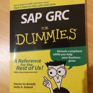 SAP GRC For Dummies Broady