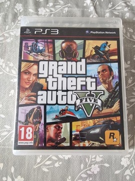 Używana gra GTA V na ps3