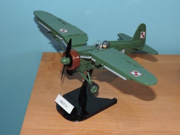 PZL P.11c Cobi klocki 5516 polski samolot myśliwsk