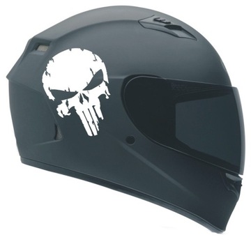 PUNISHER CZASZKA Naklejka kask motocyklowy 