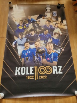 Ogromny Plakat Lech Poznań Jubileusz 100-lecie Kol