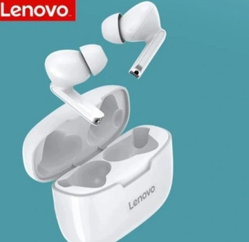 SŁUCHAWKI BLUETOOTH DOUSZNE LENOVO XT90 BIAŁE