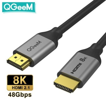 Kabel HDMI 2.1 Ultra High Speed 8k 60Hz, 4k 120Hz