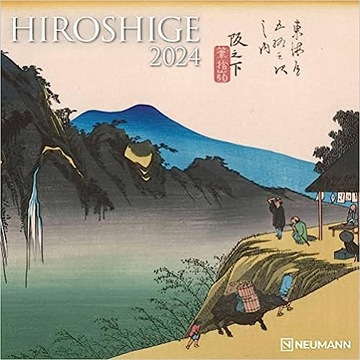 Kalendarz Hiroshige 2024  calendar 