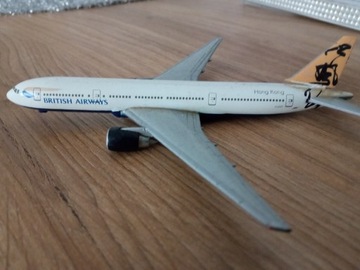 Model samolotu Boeing 747 British Airwsys Herpa 