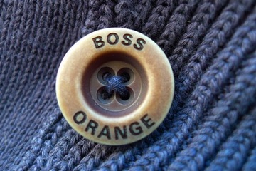 sweter HUGO BOSS Orange kardigan meski r. L M