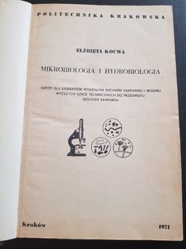 Mikrobiologia i hydrobiologia Elżbieta Kocwa