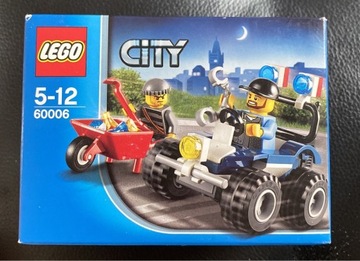 Lego city 60006 quad policyjny NOWE
