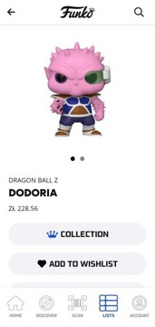 Dodoria 1043 Dragon Ball Funko Pop