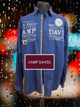 CAMP David koszula męska Regularnie Fit XL