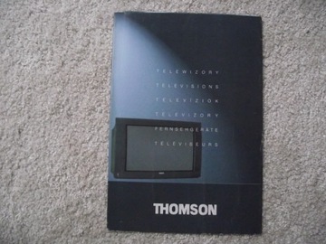 Katalog,prospect THOMSON , Telewizory, A4