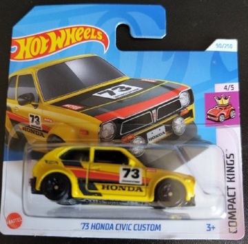 Hot wheels '73 honda civic custom