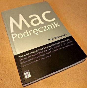 Książka- Mac Podręcznik - P. Wróblewski