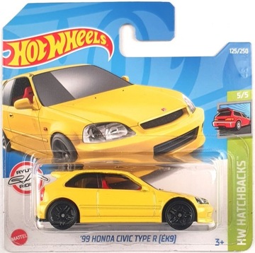 99 HONDA CIVIC TYPER [EK9] Hot Wheels 1:64