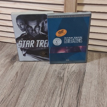 Dwa filmy Star Trek DVD 