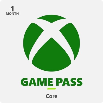  Xbox Game Pass Core 1 miesiąc 