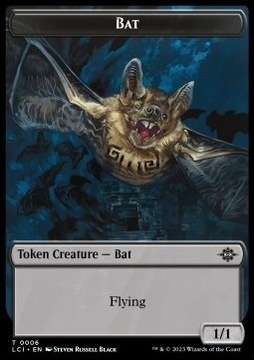 MTG Bat Token (B 1/1) // Gnome Token (A 1/1) FOIL